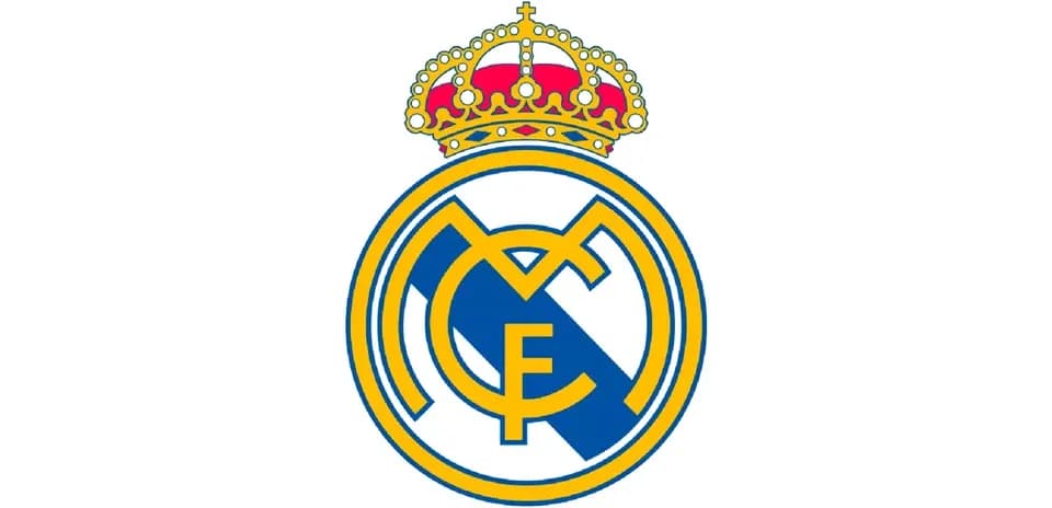 Logo du Real Madrid avec couronne royale