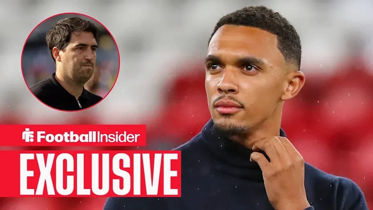 Trent Alexander-Arnold during a pre-match event