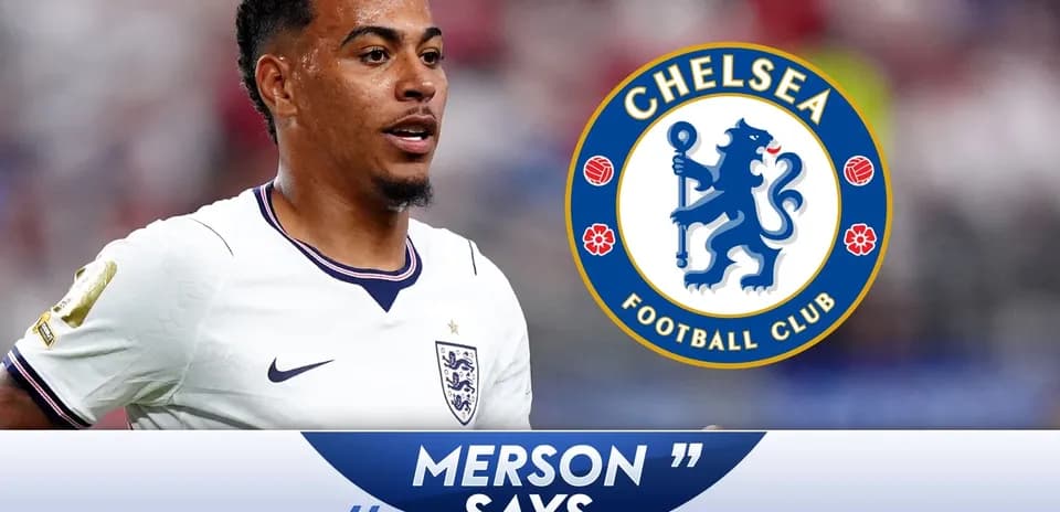 Joueur en maillot de l'Angleterre avec logo de Chelsea