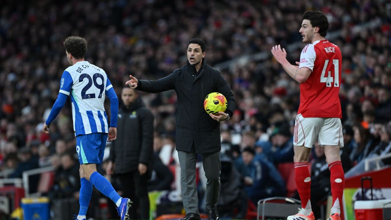 Brighton contre Arsenal : Disponibilités et enjeux du match