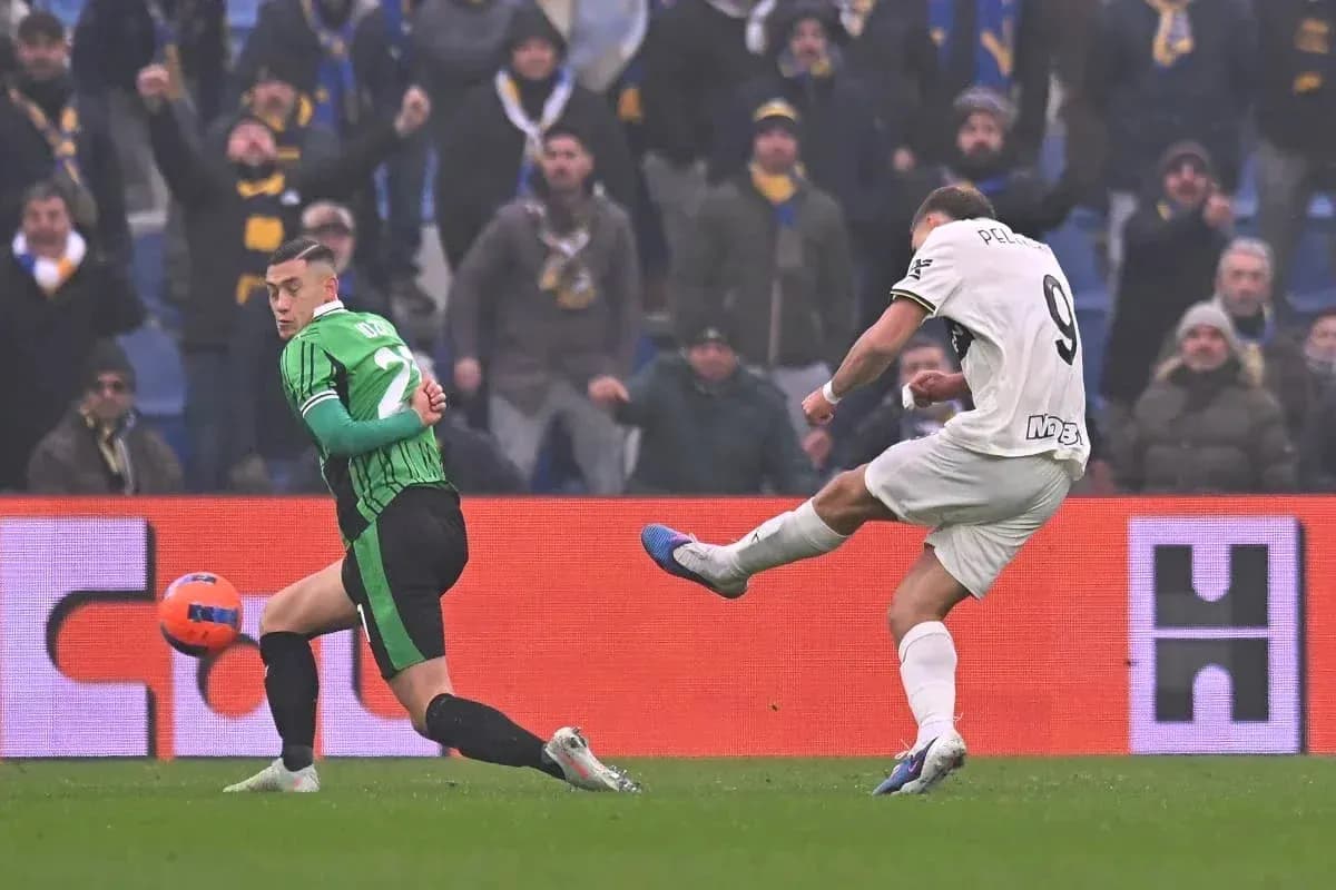 Pellegrini tire au but contre Sassuolo