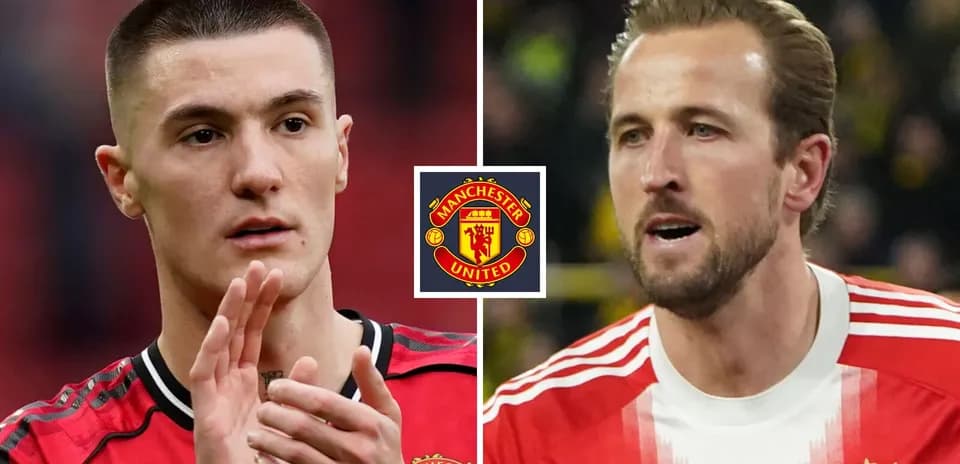 Deux joueurs de football en maillots de club