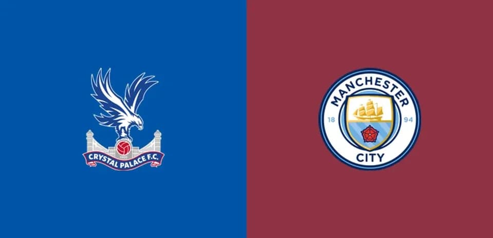 Logos de Crystal Palace et Manchester City