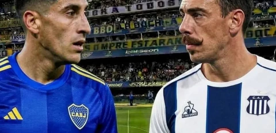 Joueurs de Boca Juniors et Talleres Cordoba