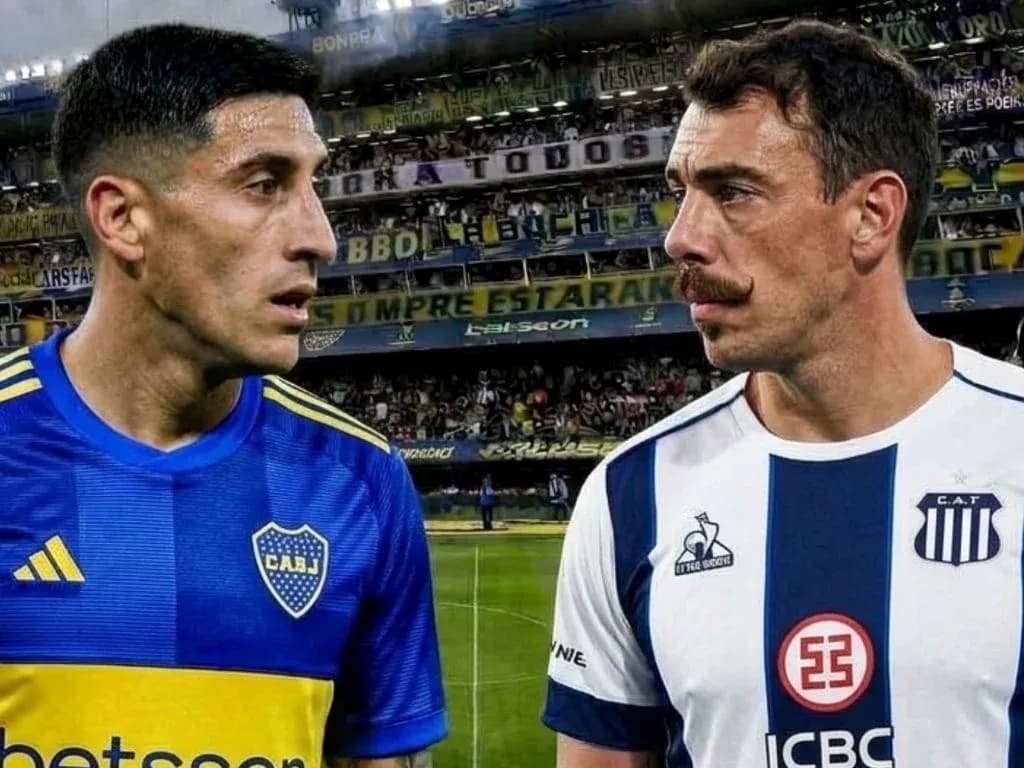 Joueurs de Boca Juniors et Talleres Cordoba