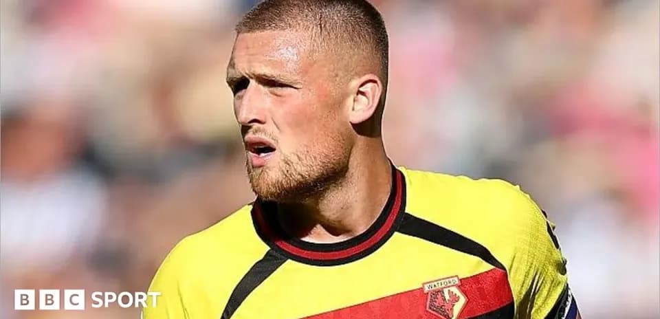 Joueur de Watford en action sur le terrain