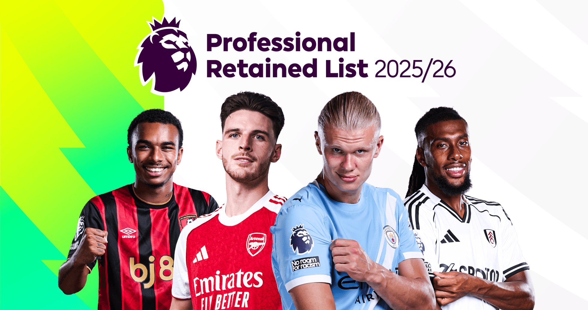 Quatre joueurs de Premier League pour la saison 2025/26