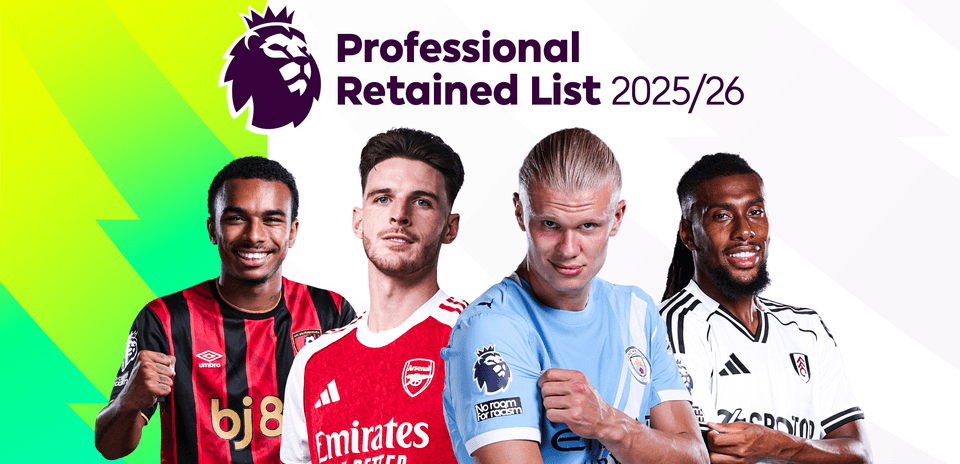 Quatre joueurs de Premier League pour la saison 2025/26