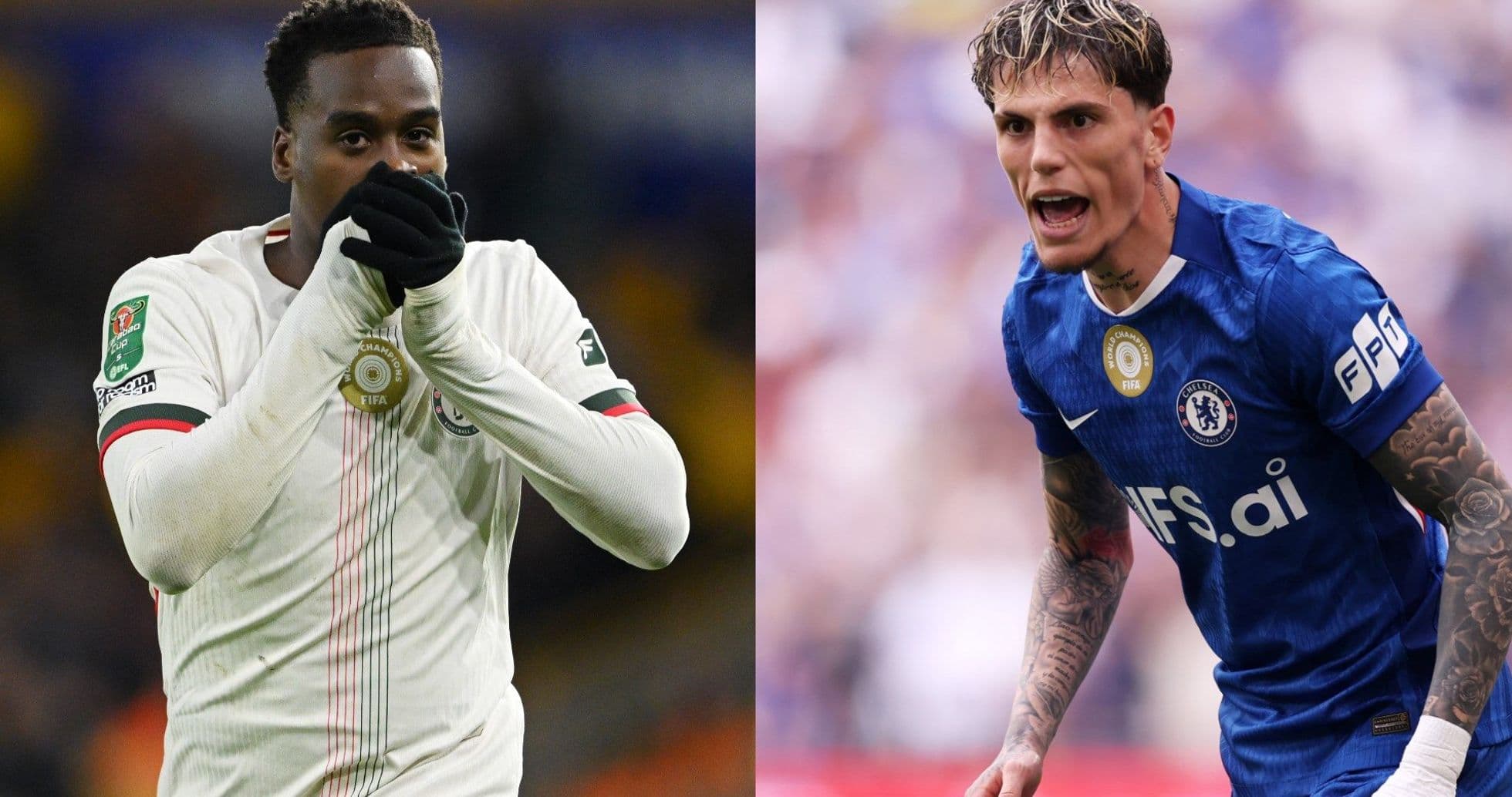 Deux joueurs en action pendant un match de football