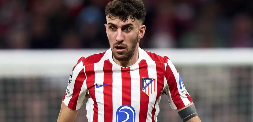 Joueur d'Atlético de Madrid en action sur le terrain