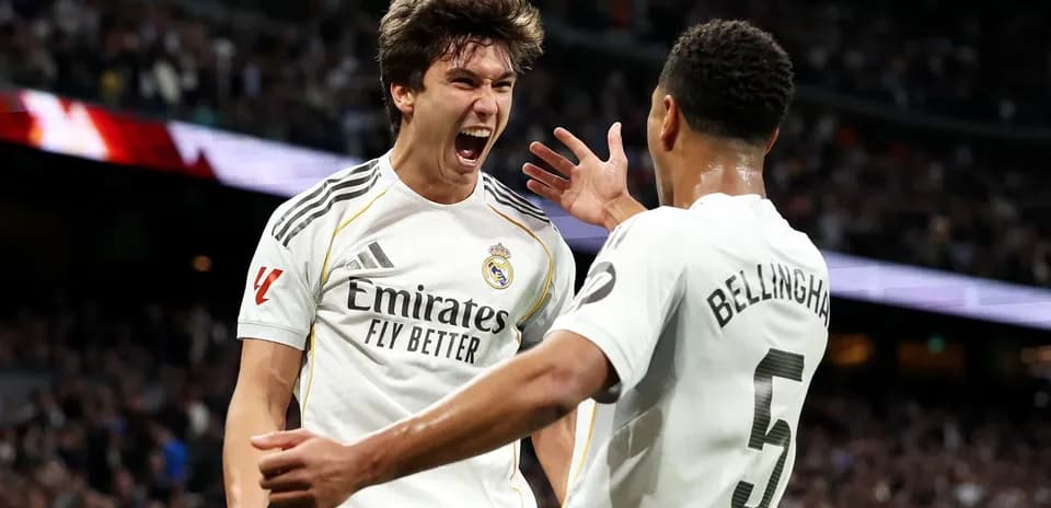 Joueurs du Real Madrid célébrant un but