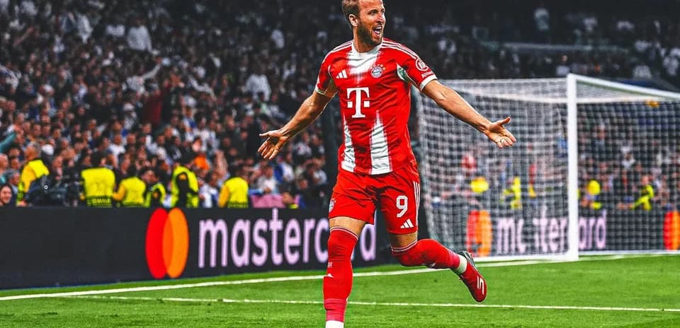 Joueur du Bayern célébrant un but au stade