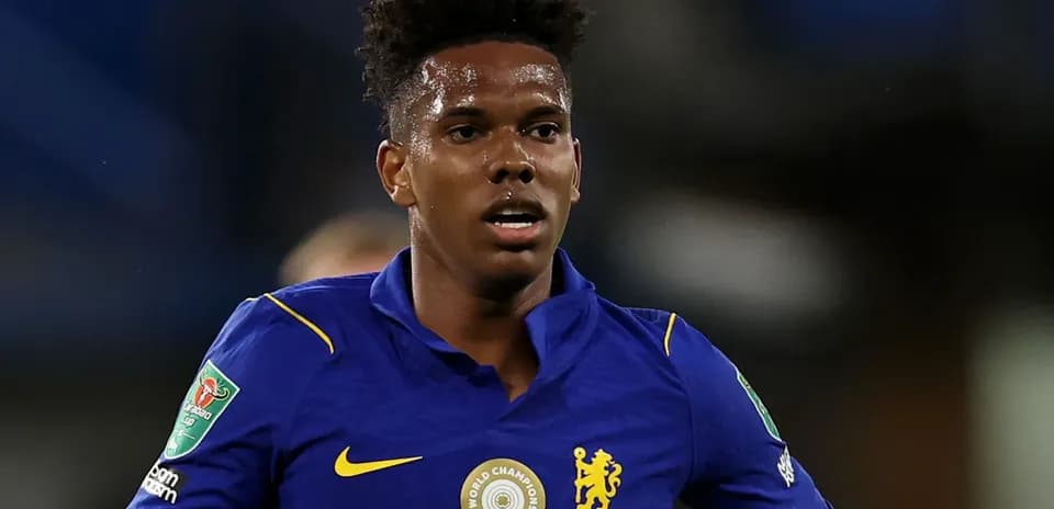 Joueur de Chelsea en action sur le terrain