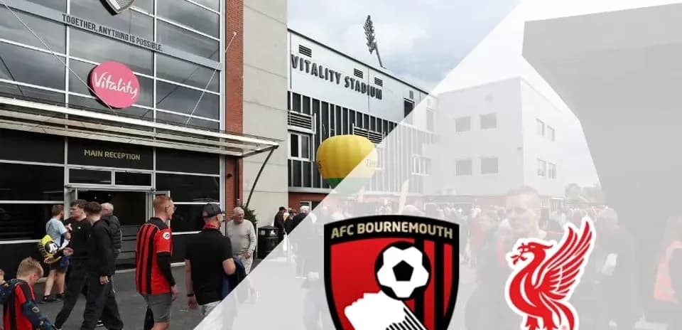 Supporters arriving at Vitality Stadium for match