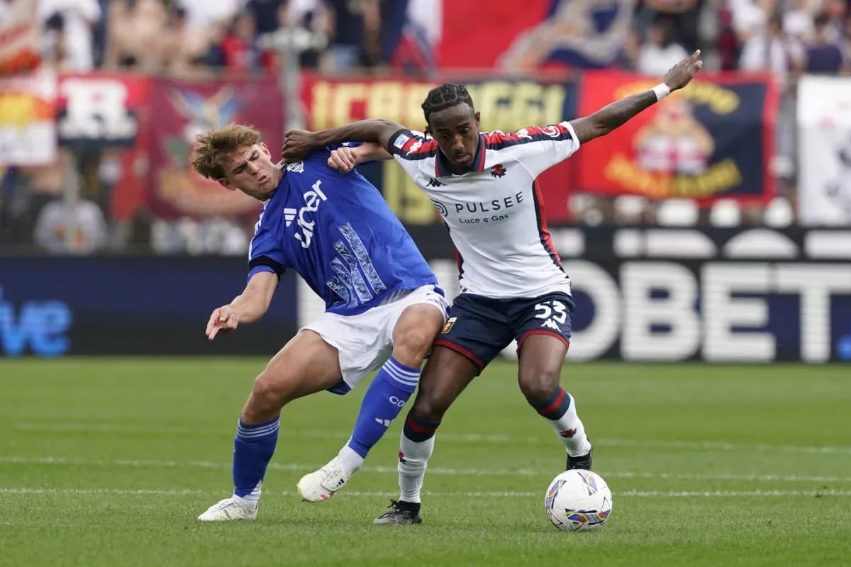 Deux joueurs en compétition pendant un match