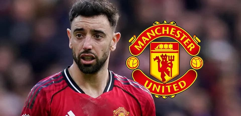 Bruno Fernandes en maillot de Manchester United