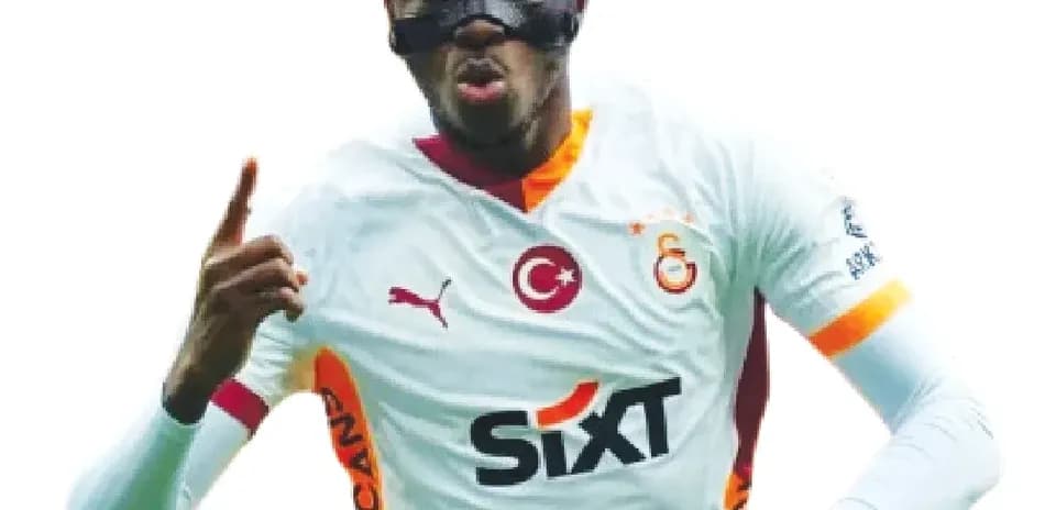 Joueur de Galatasaray célébrant un but