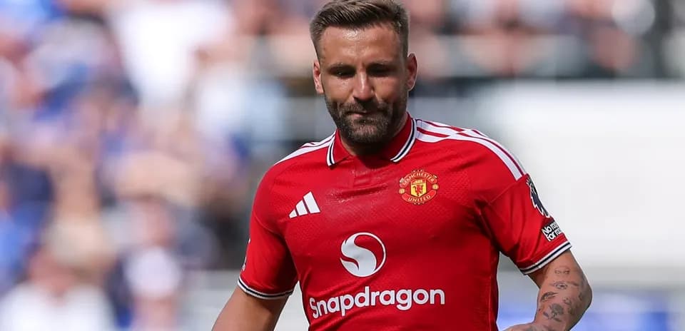 Joueur de Manchester United sur le terrain
