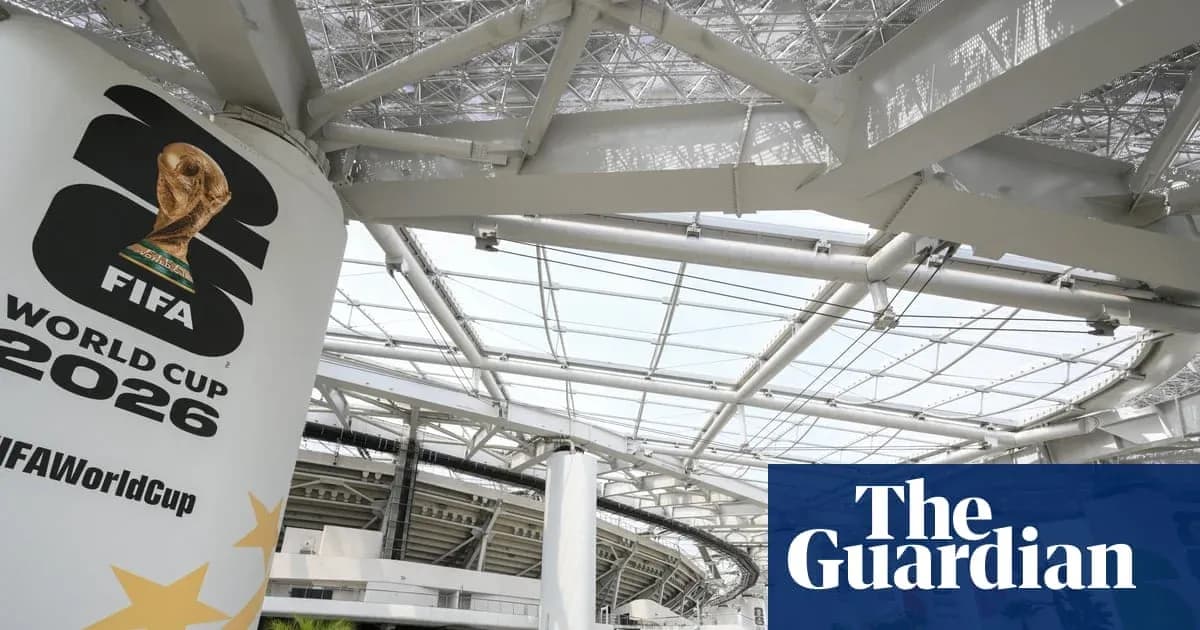 Logo du FIFA World Cup 2026 dans un stade