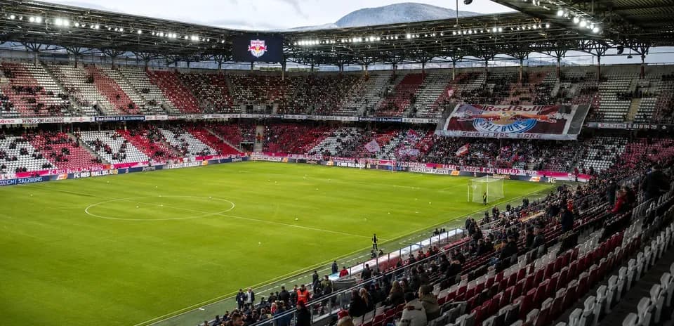 Stade de Red Bull Salzburg avant le match