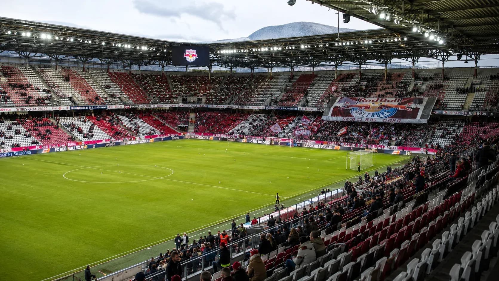 Stade de Red Bull Salzburg avant le match