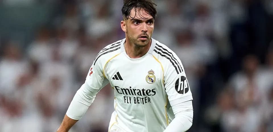 Joueur de Real Madrid en action sur le terrain