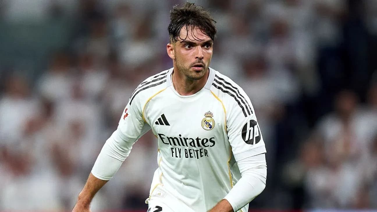 Joueur de Real Madrid en action sur le terrain