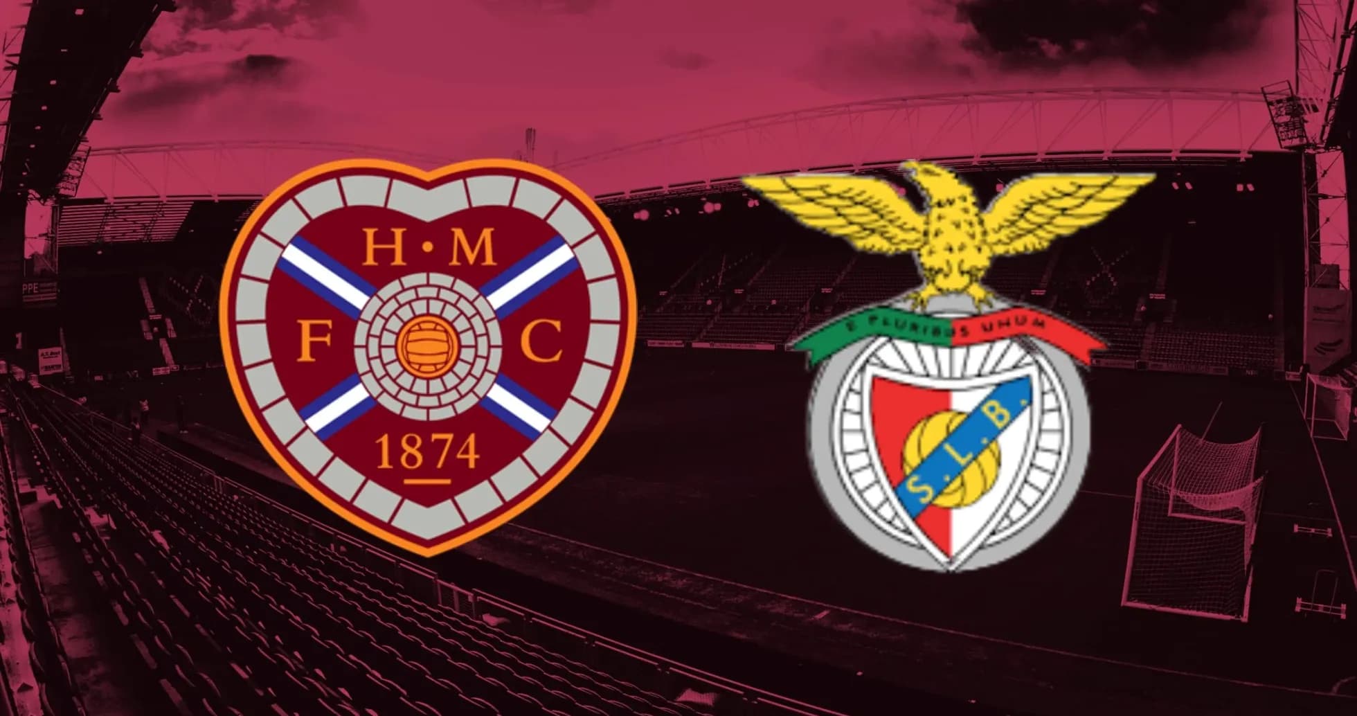 Logos de Heart Of Midlothian et Benfica