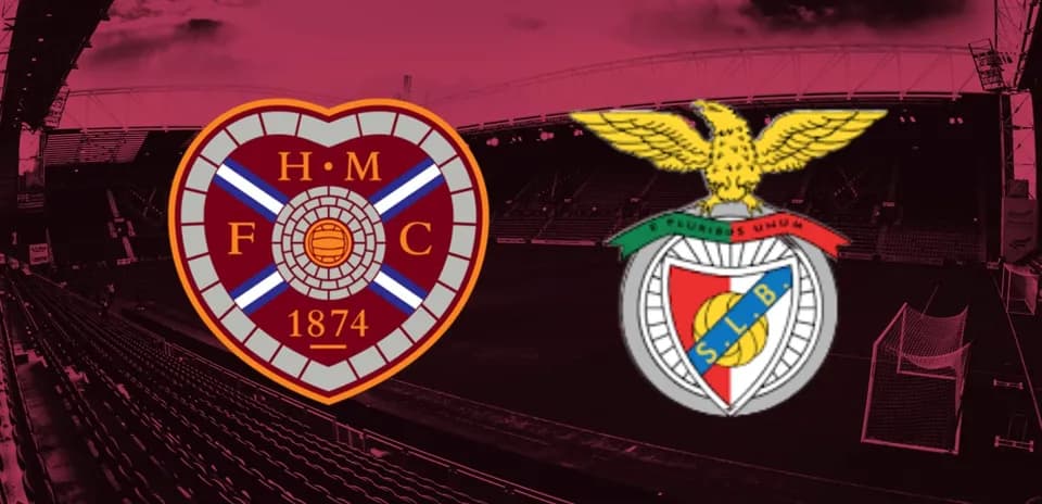 Logos de Heart Of Midlothian et Benfica