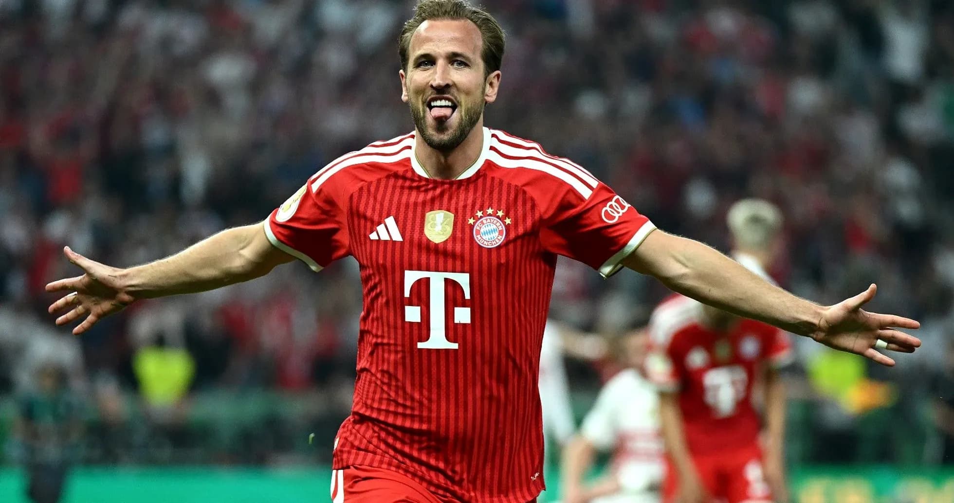 Joueur de Bayern Munich célébrant un but