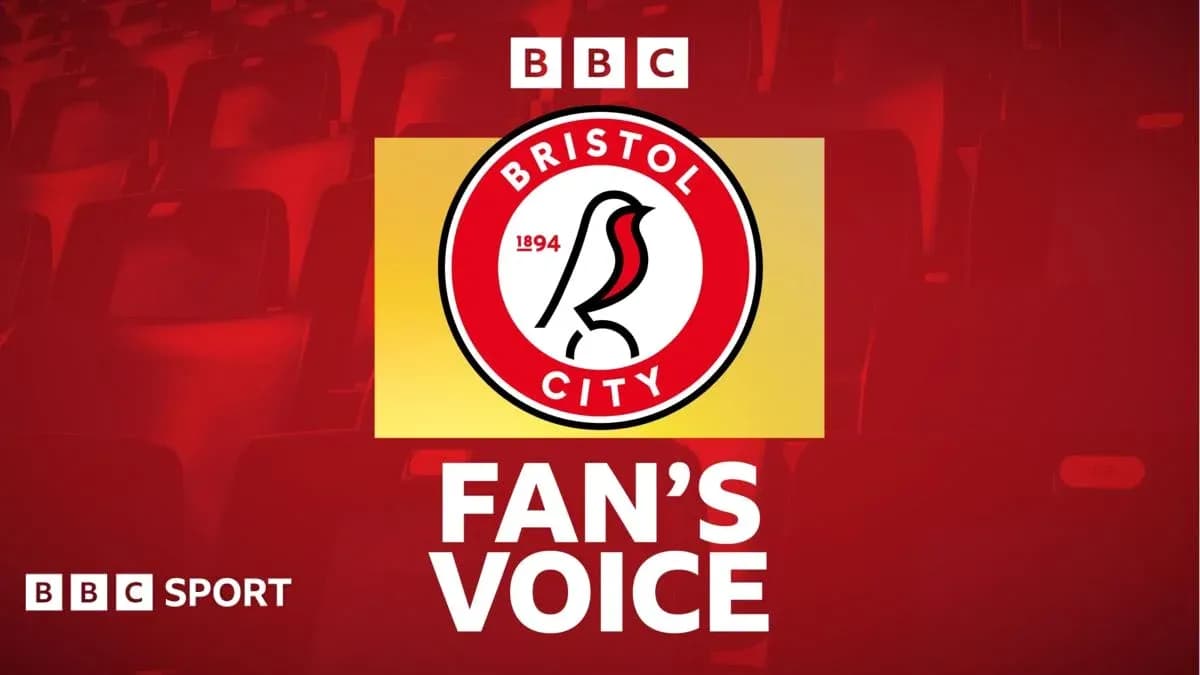 Logo de Bristol City avec texte 'Fan's Voice'
