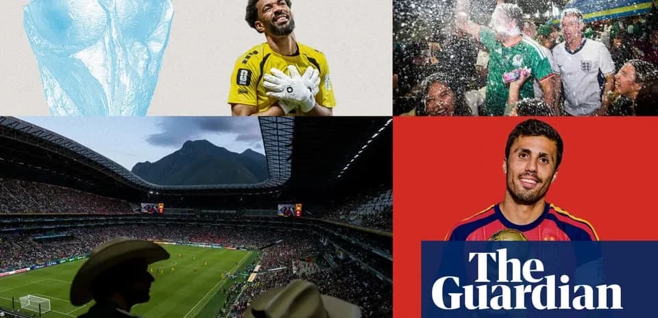 Collage of football scenes and players celebrating