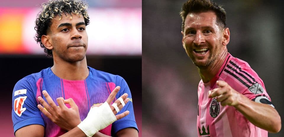 Joueur de Barcelone et Lionel Messi en action