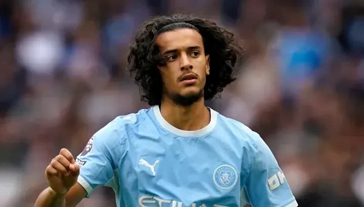 Joueur de Manchester City sur le terrain