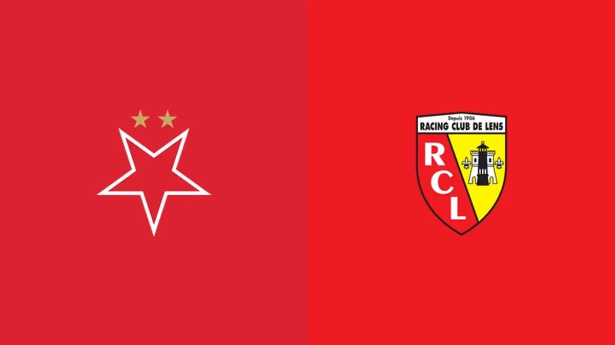 Logos de l'Étoile Rouge et du Racing Club de Lens