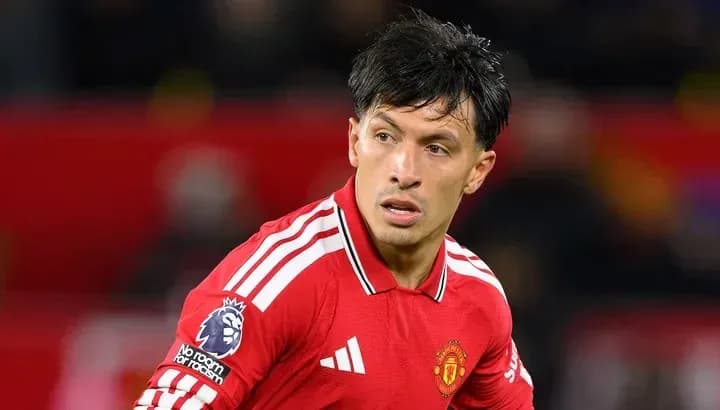 Joueur de Manchester United sur le terrain