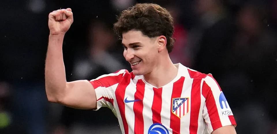 Joueur d'Atlético Madrid célébrant un but