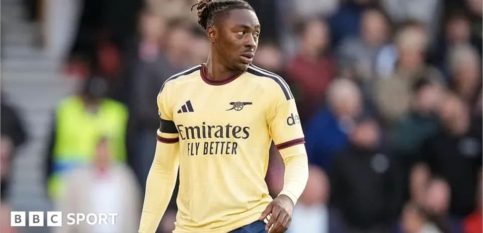 Joueur d'Arsenal sur le terrain lors d'un match