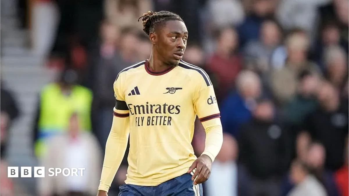 Joueur d'Arsenal sur le terrain lors d'un match