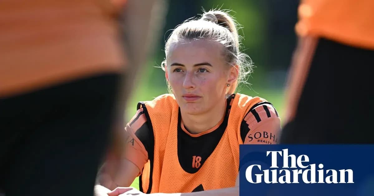 Joueuse en maillot d'entraînement lors d'une séance