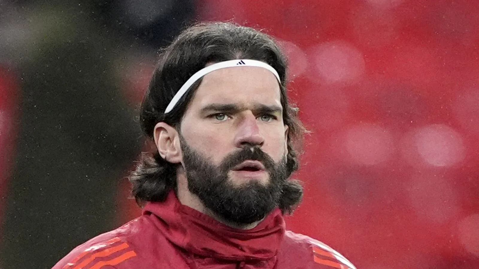 Joueur en tenue d'entraînement sur le terrain