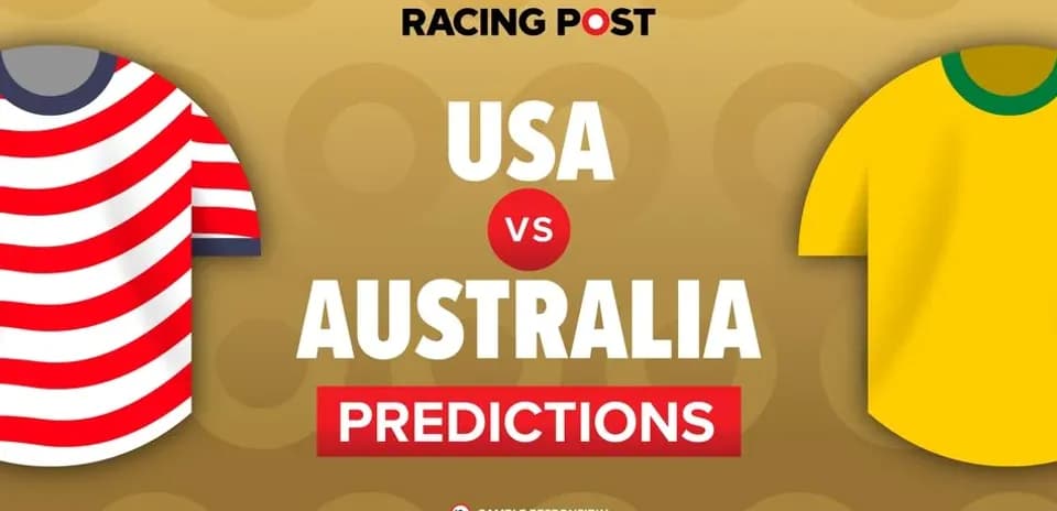 Maillots des équipes USA et Australie avec prédictions
