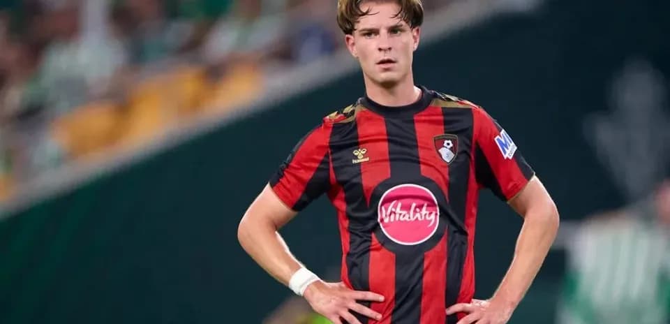 Joueur de Bournemouth en action sur le terrain