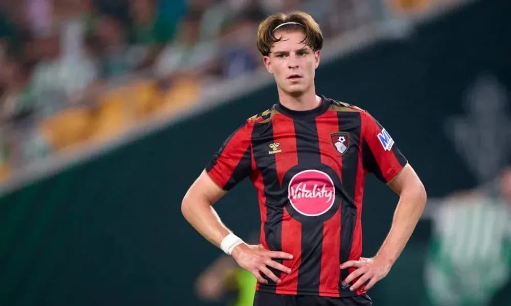Joueur de Bournemouth en action sur le terrain