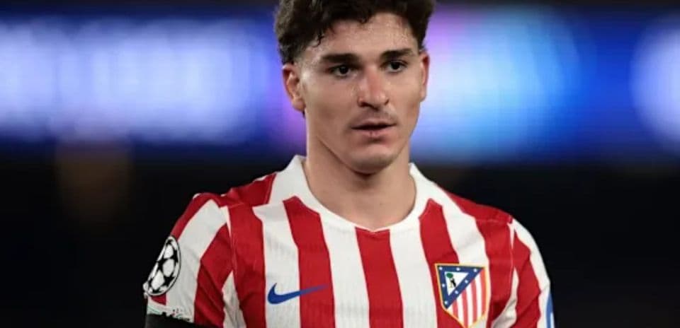 Joueur d'Atletico Madrid en tenue de match