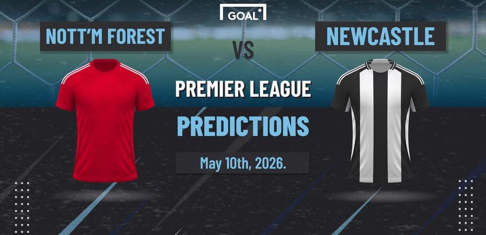 Maillots de Nott'm Forest et Newcastle pour prédictions