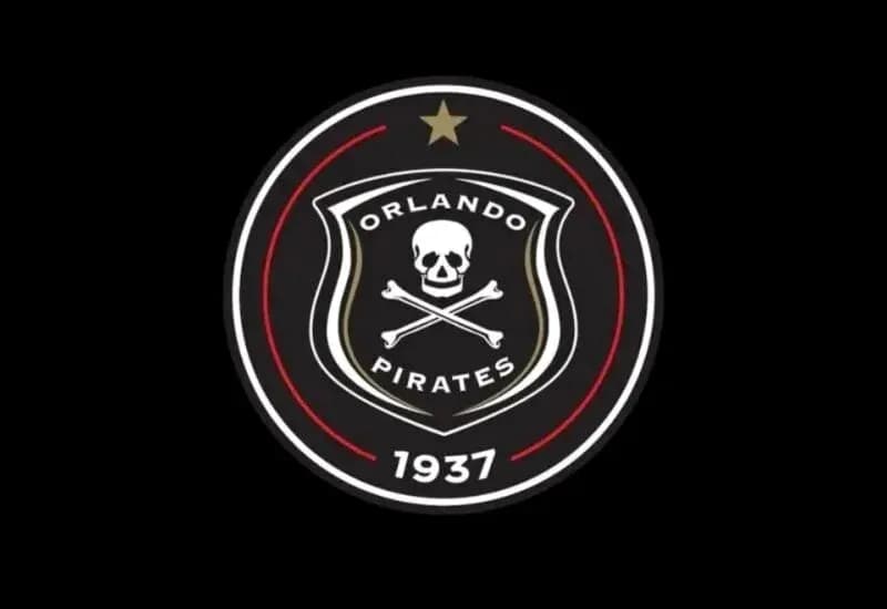 Logo du Orlando Pirates avec crâne et os croisés