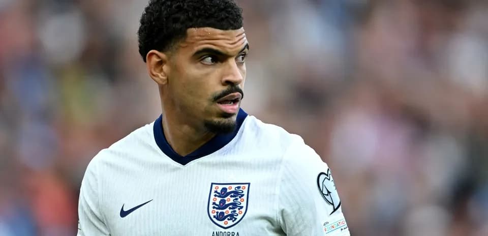 Joueur en action lors d'un match avec l'Angleterre