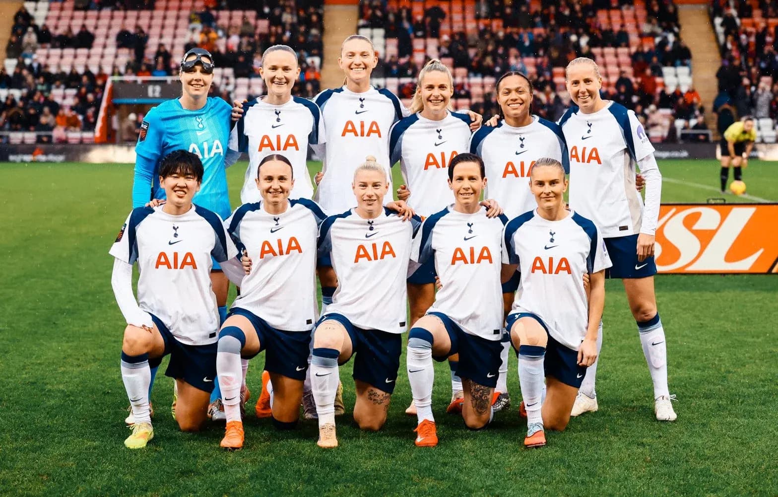Équipe de Tottenham Hotspur avant le match