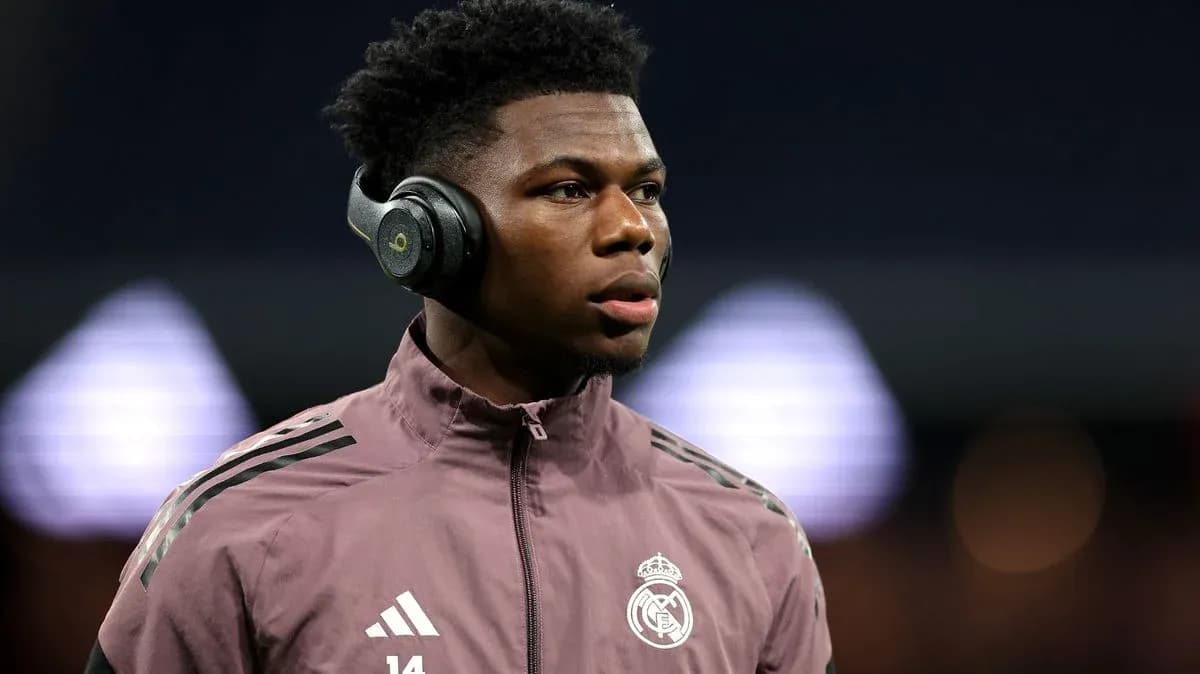 Joueur portant des écouteurs avant un match